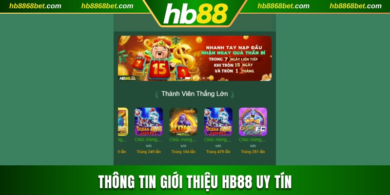 Giới Thiệu HB88 Thông tin giới thiệu HB88 uy tín